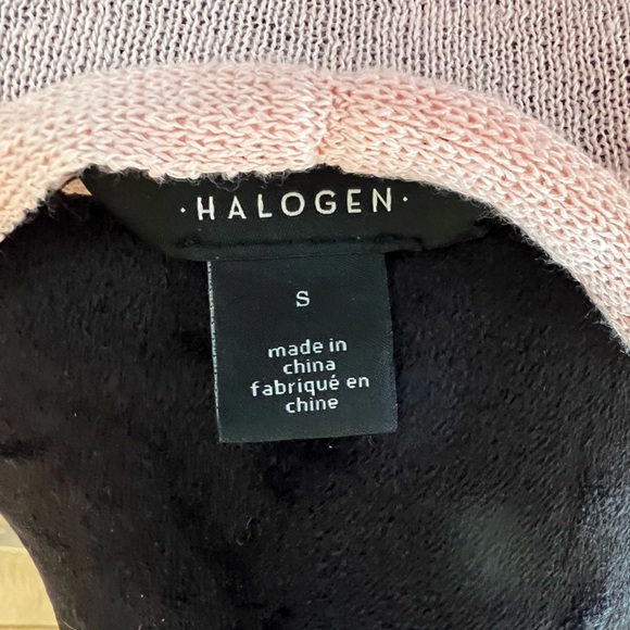Halogen Summer Cardigan, soft pink, linen blend - Picture 5 of 10